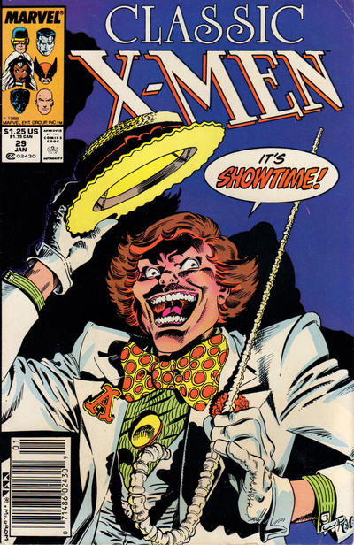 Cover for Classic X-Men (Marvel, 1986 series) #29 [Newsstand]
