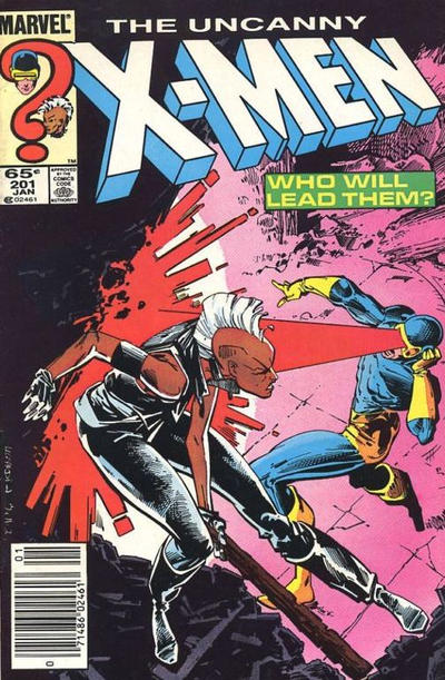 Cover for The Uncanny X-Men (Marvel, 1981 series) #201 [Newsstand]