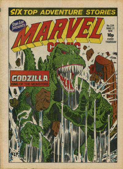 Cover for Marvel Comic (Marvel UK, 1979 series) #334