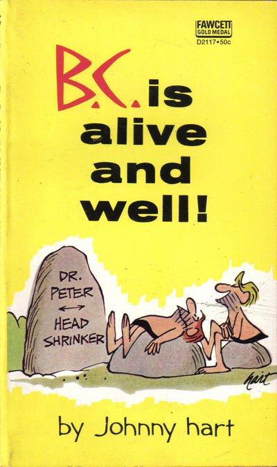 Cover for B.C. Is Alive and Well! (Gold Medal Books, 1969 series) #D2117 [medal brand variant]
