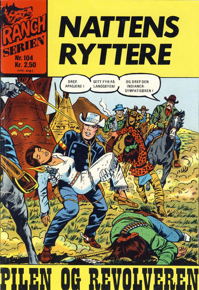 Cover for Ranchserien (Illustrerte Klassikere / Williams Forlag, 1968 series) #104