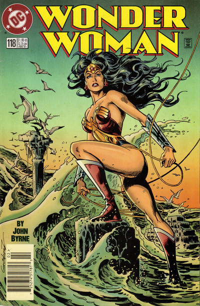 Cover for Wonder Woman (DC, 1987 series) #118 [Newsstand]