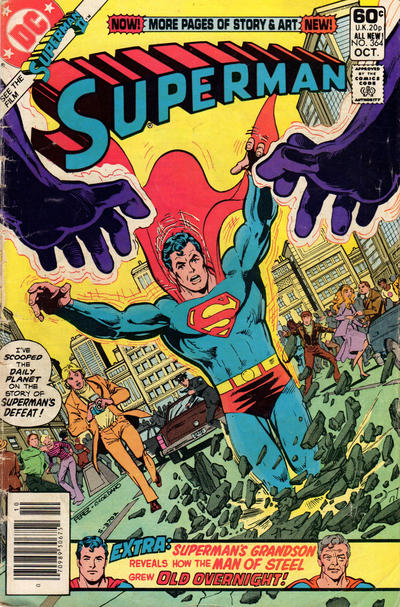 Cover for Superman (DC, 1939 series) #364 [Newsstand]