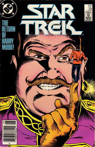 Cover for Star Trek (DC, 1984 series) #39 [Newsstand]