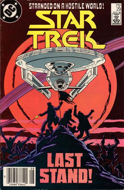Cover for Star Trek (DC, 1984 series) #29 [Newsstand]