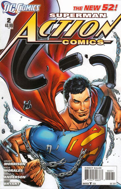 Cover for Action Comics (DC, 2011 series) #2 [Ethan Van Sciver Cover]
