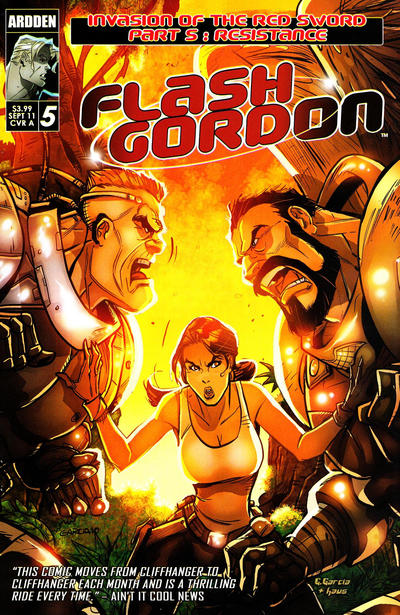 Cover for Flash Gordon: Invasion of the Red Sword (Ardden Entertainment, 2011 series) #5