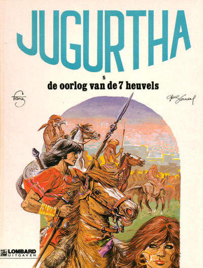 Cover for Jugurtha (Le Lombard, 1977 series) #5 - De oorlog van de 7 heuvels