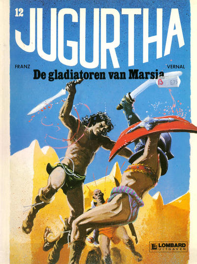 Cover for Jugurtha (Le Lombard, 1977 series) #12 - De gladiatoren van Marsia