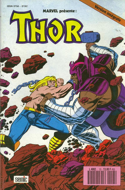 Cover for Thor (Semic S.A., 1989 series) #13