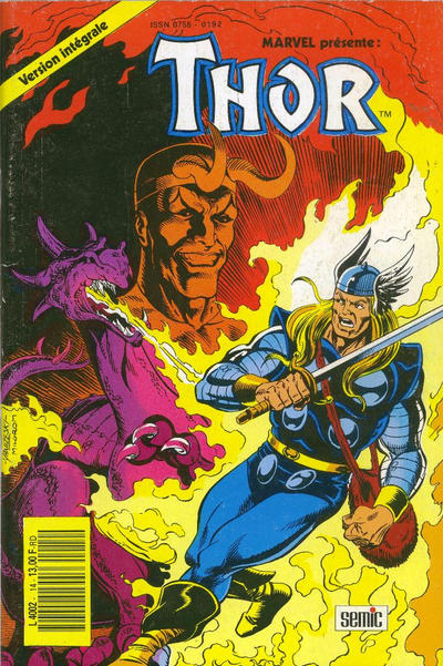 Cover for Thor (Semic S.A., 1989 series) #14