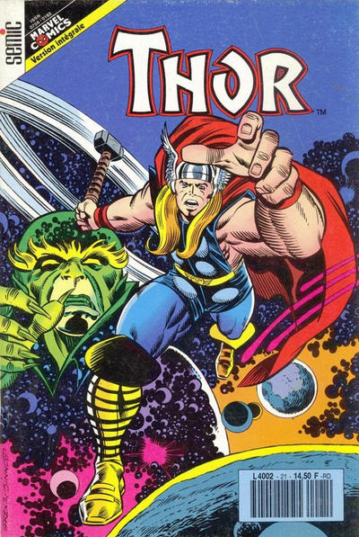 Cover for Thor (Semic S.A., 1989 series) #21