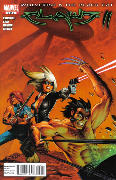 Cover for Wolverine & Black Cat: Claws 2 (Marvel, 2011 series) #2