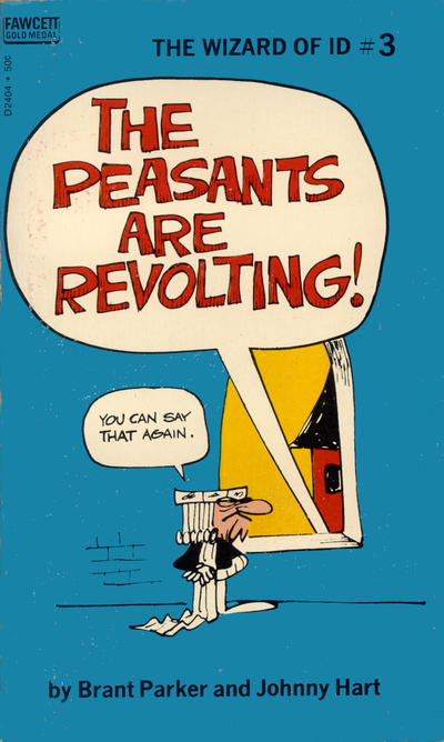 Cover for The Peasants Are Revolting (Gold Medal Books, 1971 ? series) #3 (D2404)