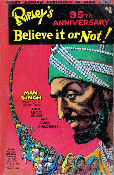 Cover for Ripley's 35th Anniversary Believe It Or Not! (Simon and Schuster, 1954 series) 