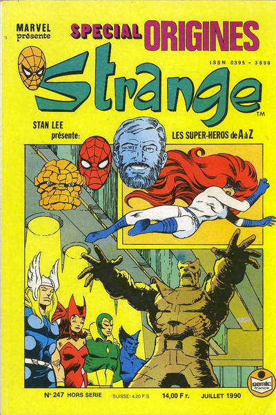 Cover for Strange Spécial Origines (Semic S.A., 1989 series) #247 hors série