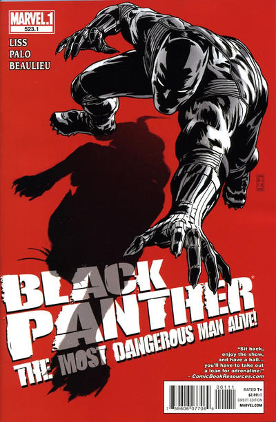 Cover for Black Panther: The Most Dangerous Man Alive (Marvel, 2011 series) #523.1