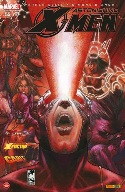 Cover for Astonishing X-Men (Panini France, 2005 series) #55