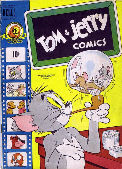 Cover for Tom & Jerry Comics (Wilson Publishing, 1949 series) #75