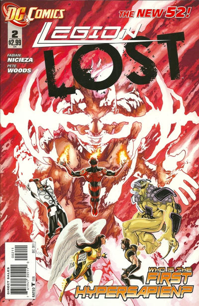 Cover for Legion Lost (DC, 2011 series) #2