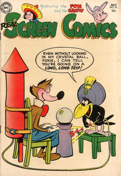 Cover for Real Screen Comics (DC, 1945 series) #76