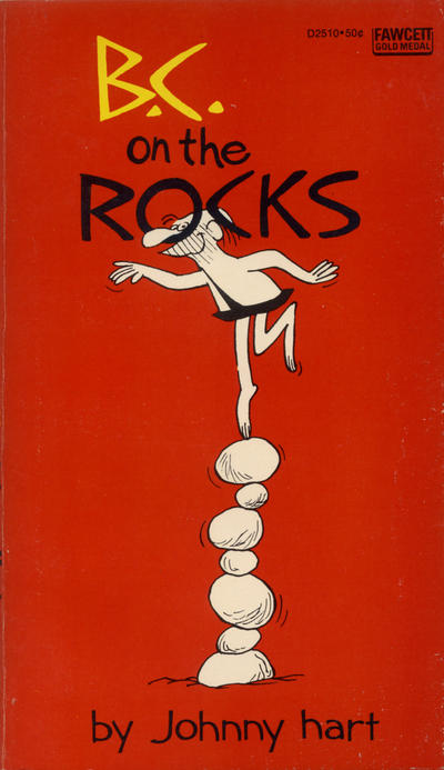 Cover for B.C. On the Rocks (Gold Medal Books, 1971 series) #D2510
