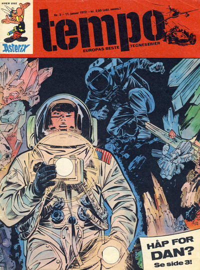 Cover for Tempo (Hjemmet / Egmont, 1966 series) #3/1972