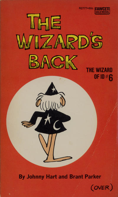 Cover for The Wizard's Back (Gold Medal Books, 1973 series) #6 (R2777)