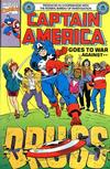 Cover for Captain America Goes to War Against Drugs (Marvel, 1990 series) #1
