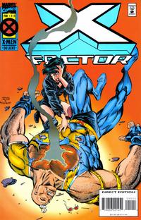 Cover for X-Factor (Marvel, 1986 series) #111 [Direct Edition - Deluxe]