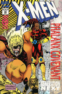 Cover Thumbnail for X-Men (Marvel, 1991 series) #36 [Direct Edition Holo-Foil Enhanced Variant]
