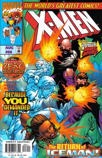 Cover Thumbnail for X-Men (Marvel, 1991 series) #66 [Direct Edition]
