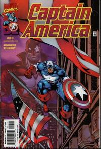 Cover Thumbnail for Captain America (Marvel, 1998 series) #33 [Direct Edition]