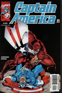 Cover Thumbnail for Captain America (Marvel, 1998 series) #35 [Direct Edition]