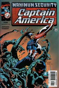Cover Thumbnail for Captain America (Marvel, 1998 series) #36 [Direct Edition]