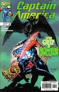 Cover Thumbnail for Captain America (Marvel, 1998 series) #11 [Direct Edition]