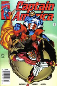 Cover for Captain America (Marvel, 1998 series) #27 [Newsstand]