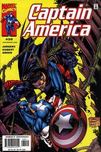 Cover Thumbnail for Captain America (Marvel, 1998 series) #30 [Direct Edition]