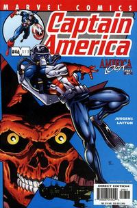 Cover Thumbnail for Captain America (Marvel, 1998 series) #46 (513) [Direct Edition]