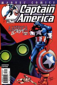 Cover for Captain America (Marvel, 1998 series) #47 (515 [514]) [Direct Edition]