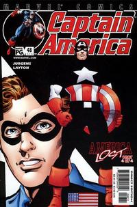 Cover Thumbnail for Captain America (Marvel, 1998 series) #48 (515) [Direct Edition]