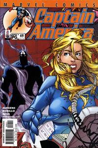 Cover Thumbnail for Captain America (Marvel, 1998 series) #49 (516) [Direct Edition]