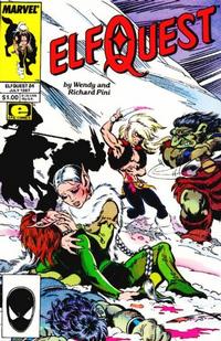 Cover Thumbnail for ElfQuest (Marvel, 1985 series) #24 [Direct]