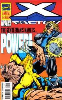 Cover Thumbnail for X-Factor Annual (Marvel, 1986 series) #9 [Direct Edition]