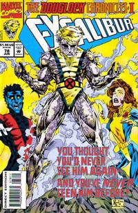 Cover Thumbnail for Excalibur (Marvel, 1988 series) #78 [Direct Edition]