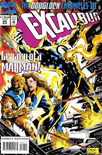 Cover Thumbnail for Excalibur (Marvel, 1988 series) #80 [Direct Edition]