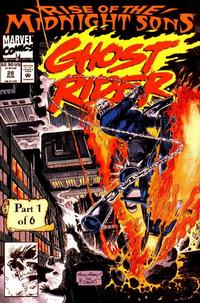 Cover Thumbnail for Ghost Rider (Marvel, 1990 series) #28 [Direct]