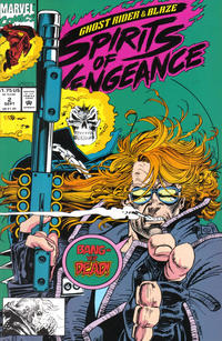 Cover Thumbnail for Ghost Rider / Blaze: Spirits of Vengeance (Marvel, 1992 series) #2 [Direct]