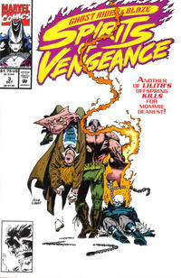 Cover Thumbnail for Ghost Rider / Blaze: Spirits of Vengeance (Marvel, 1992 series) #3 [Direct]