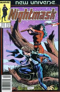 Cover Thumbnail for Nightmask (Marvel, 1986 series) #4 [Newsstand]